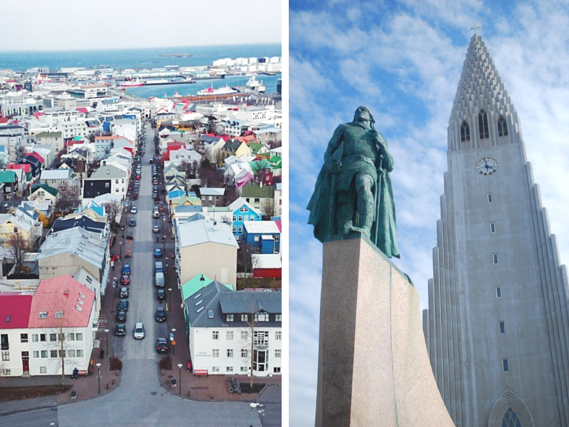 hallgrimskirkja view