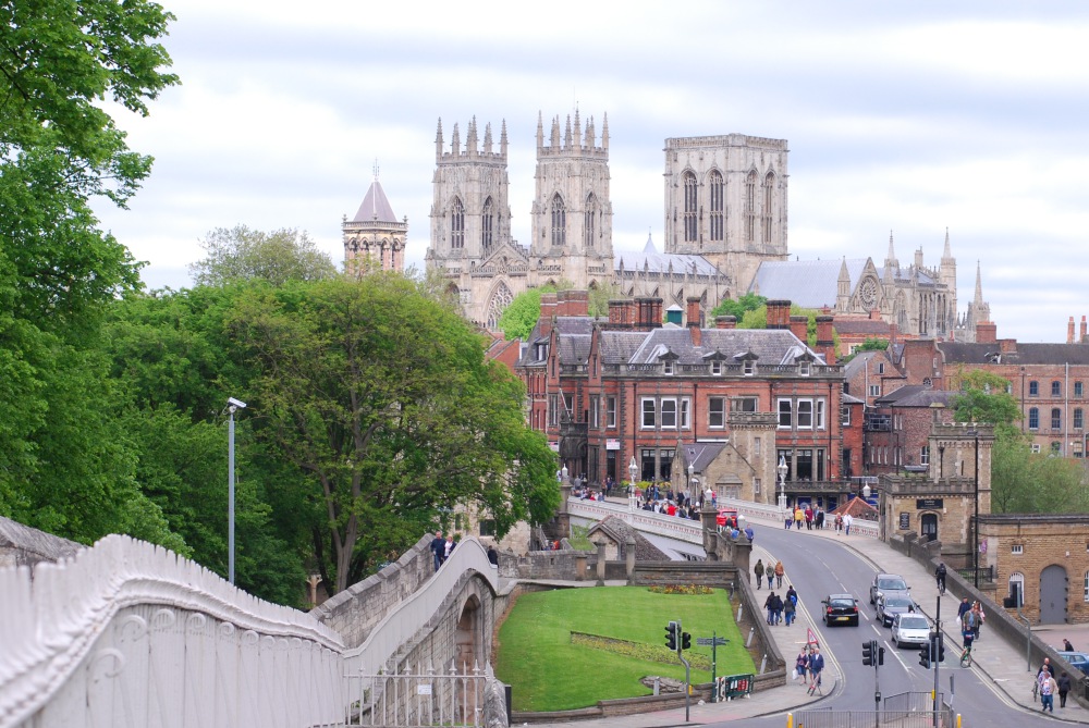 city wall york