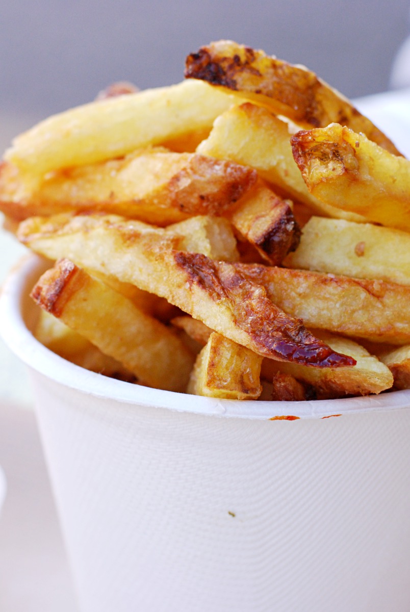 Patty & Bun fries with chicken salt