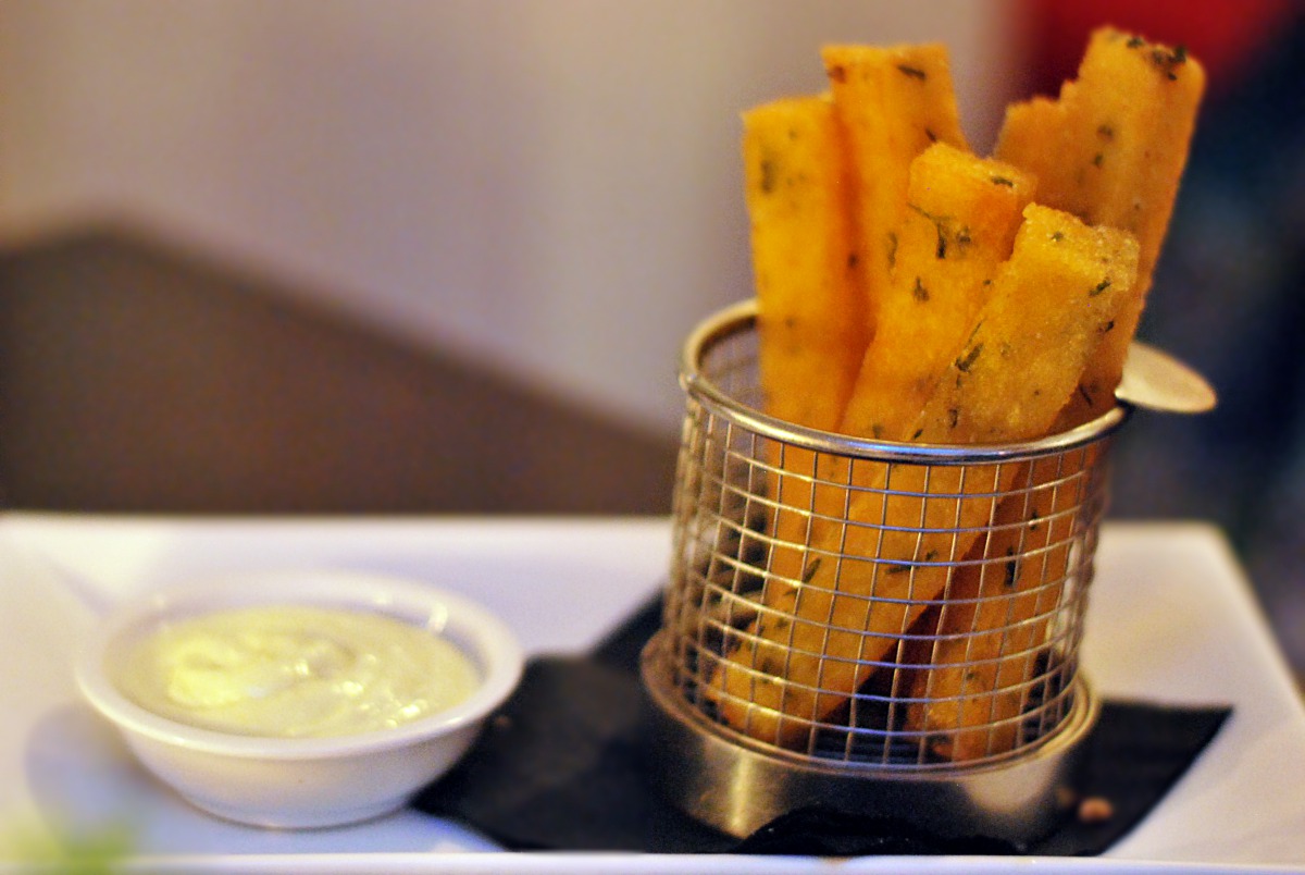 polenta chips