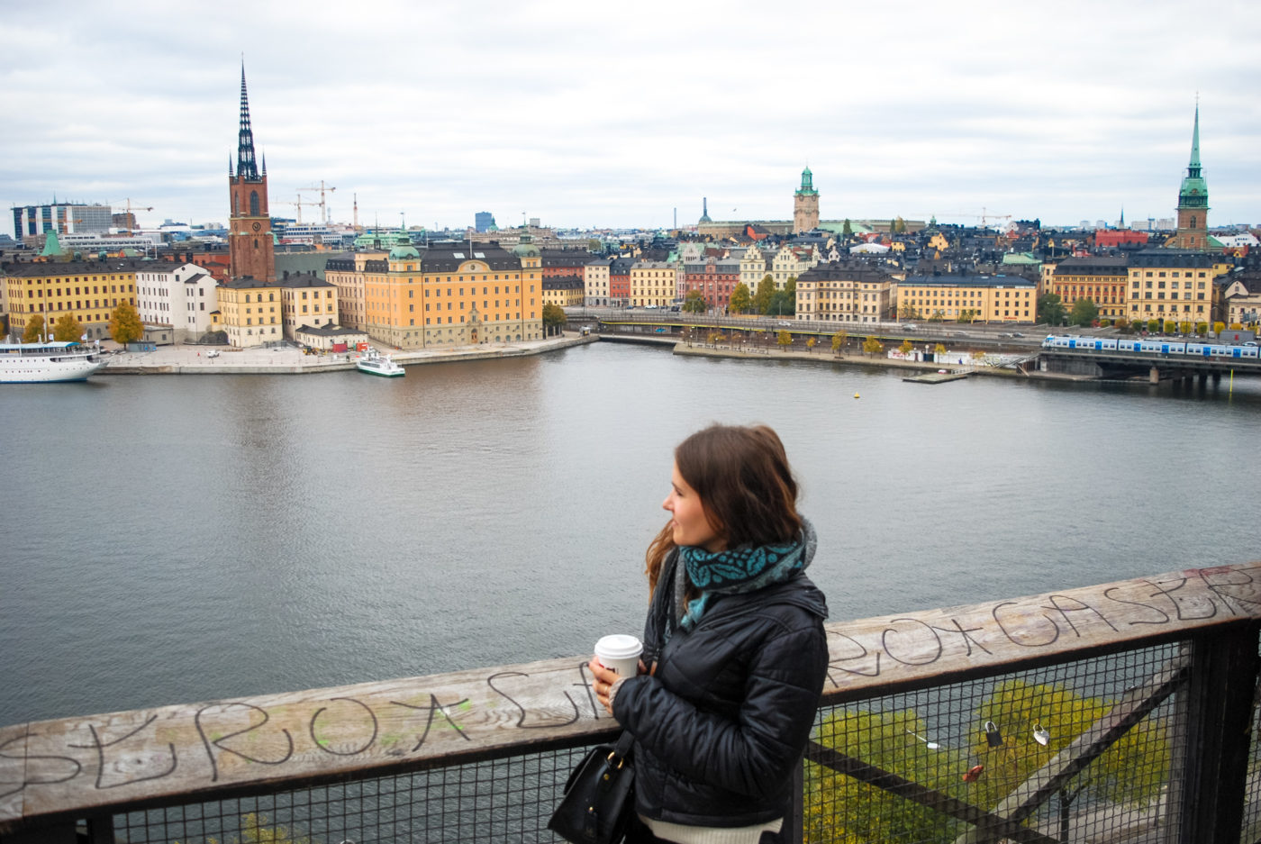 stockholm view of gamla stan