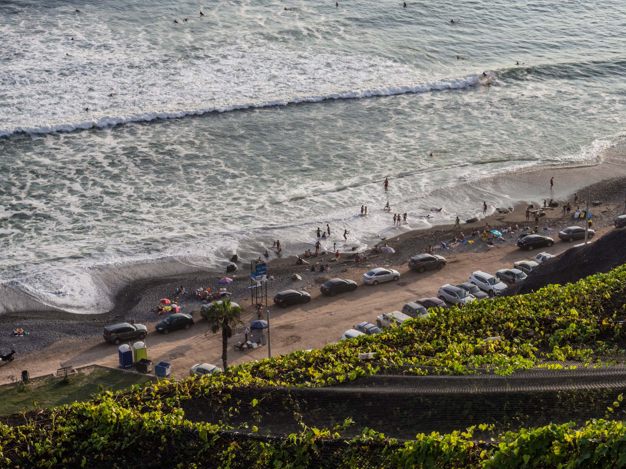 Surfers Lima Peru