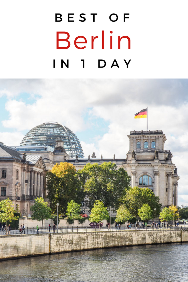 What to do in Berlin in one day. Here's a simple itinerary to help you navigate the city and see all of its most famous attractions, including the Brandenburg Gate, the Reichstag, and Checkpoint Charlie.