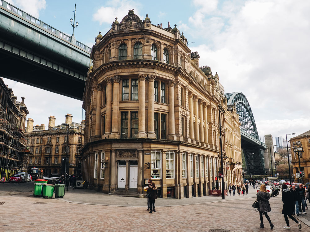 Newcastle Queen Street Tyne Bridge