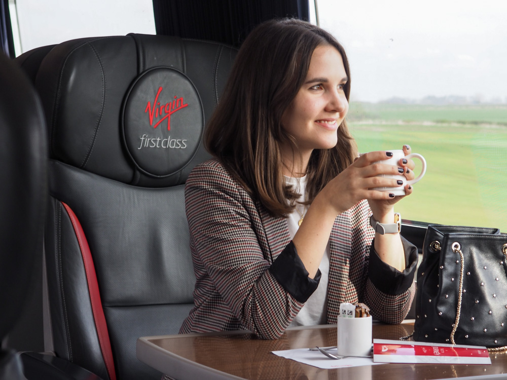 Virgin trains East Coast first class